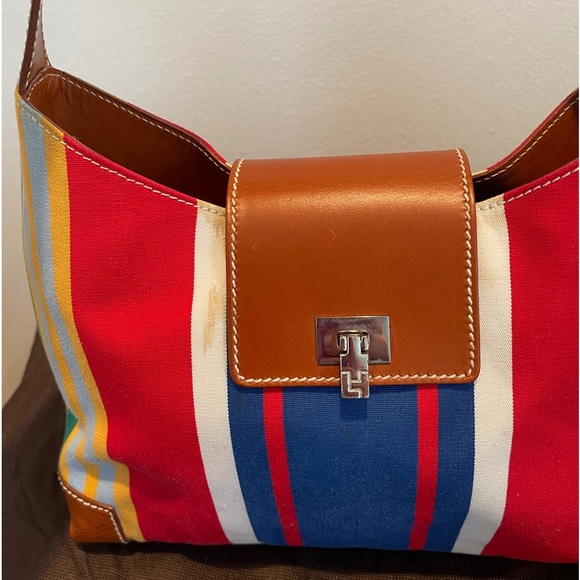 Lambertson Truex made in Italy Tote - Picture 4 of 7